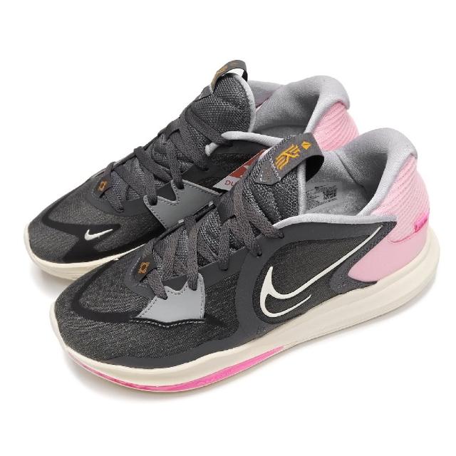 【NIKE 耐吉】籃球鞋Kyrie Low 5 EP 灰粉紅KI Irving Preservation