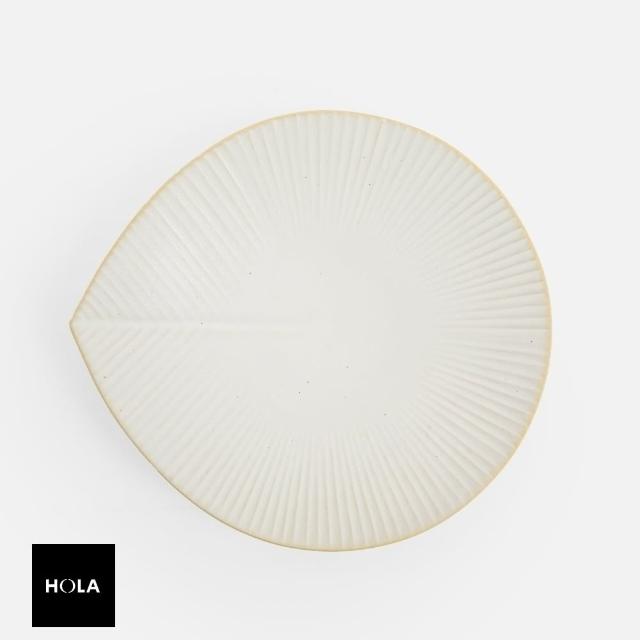 【HOLA】丸善陶瓷盤5吋 葉子米