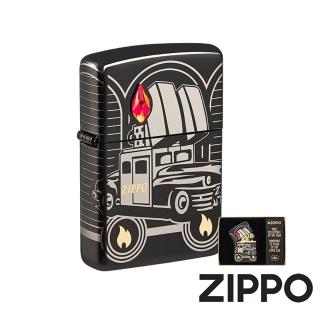【Zippo】2023年度亞洲限定收藏款-Zippo汽車75週年防風打火機(美國防風打火機)