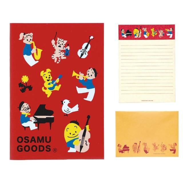 GAKKEN】原田治OSAMU GOODS 附盒信封信紙組音樂(文具雜貨) - momo購物 