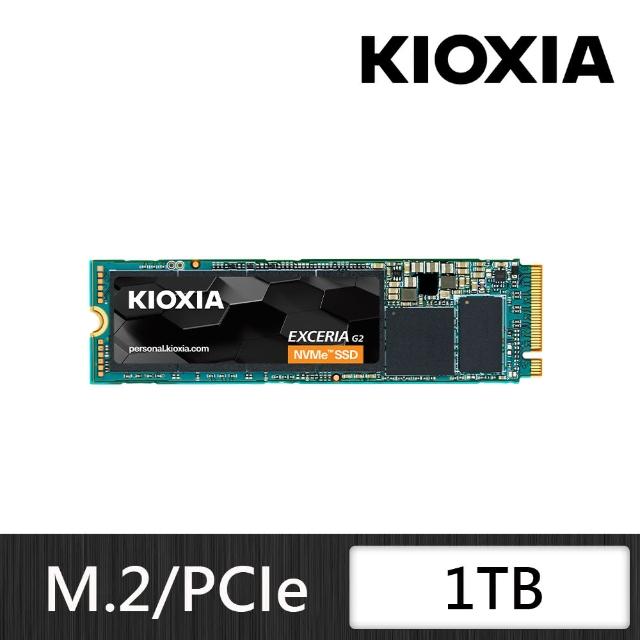 KIOXIA 鎧俠】Exceria G2 SSD M.2 2280 PCIe NVMe 1TB Gen3x4 