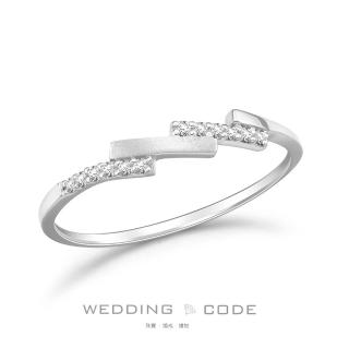【WEDDING CODE】14K金 10分鑽石女戒 4596(天然鑽石 對戒 618 禮物)