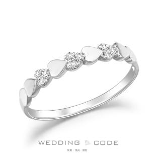 【WEDDING CODE】14K金 9分鑽石女戒 4591(天然鑽石 對戒 618 禮物)
