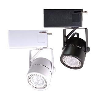 【彩渝】CNS認證 MR16軌道燈 黑白色系 歐司朗燈珠 LED 6W 全電壓 燈泡可替換(商品只有一入)