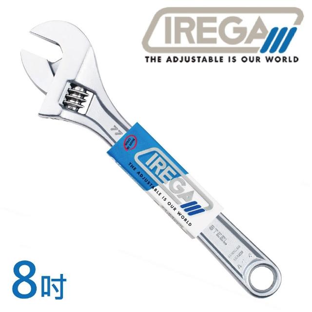 【IREGA】77型標準型活動板手-8吋(77-200)