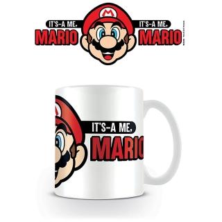 【任天堂超級瑪利歐】超級瑪利歐 我就是瑪利歐 IT’S A ME MARIO 進口馬克杯(315ml)