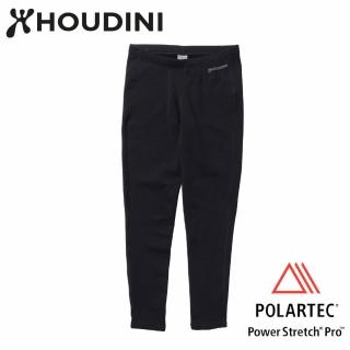 【Houdini】瑞典 原廠貨 男 Power Stretch 保暖褲/運動/生活/旅行 黑