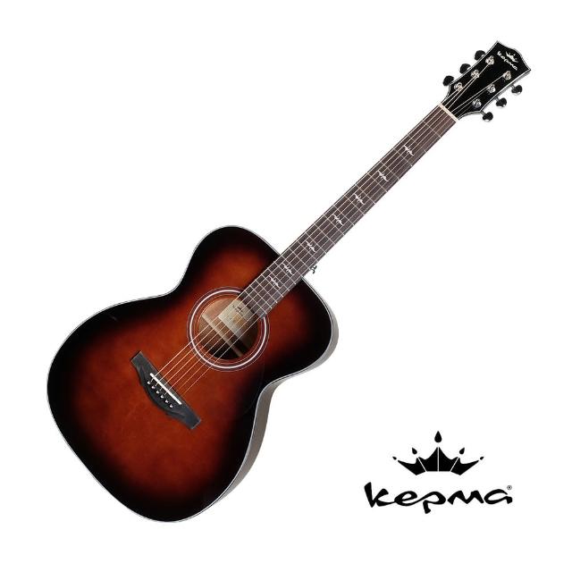 【Kepma 卡馬】F1-OM-WA 復古色 面單 民謠吉他(原廠公司貨 商品保固有保障)