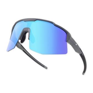 【EYEGLAD】MotionView 運動偏光太陽眼鏡(超輕量灰 / UV400 墨鏡 自行車風鏡)