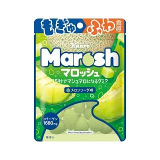 【Kanro 甘樂】Marosh軟糖-哈密瓜汽水口味(46g)
