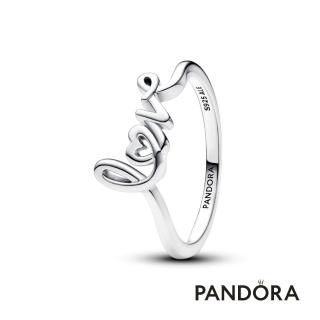 【Pandora 官方直營】手寫「love」戒指