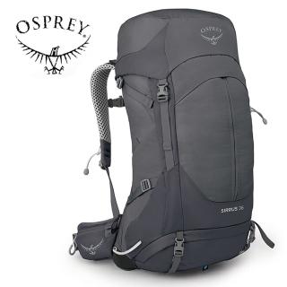 【Osprey】Sirrus 36 透氣網架健行登山背包 36L 女款 隧道灰(登山背包 健行背包 運動背包)