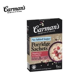 即期品【澳洲Carmans】覆盆莓香草風味燕麥粥(320g/盒 效期:2024/11/23)