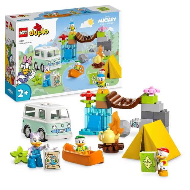 【LEGO 樂高】得寶系列 10997 露營冒險(啟蒙玩具 幼兒積木 DIY積木)