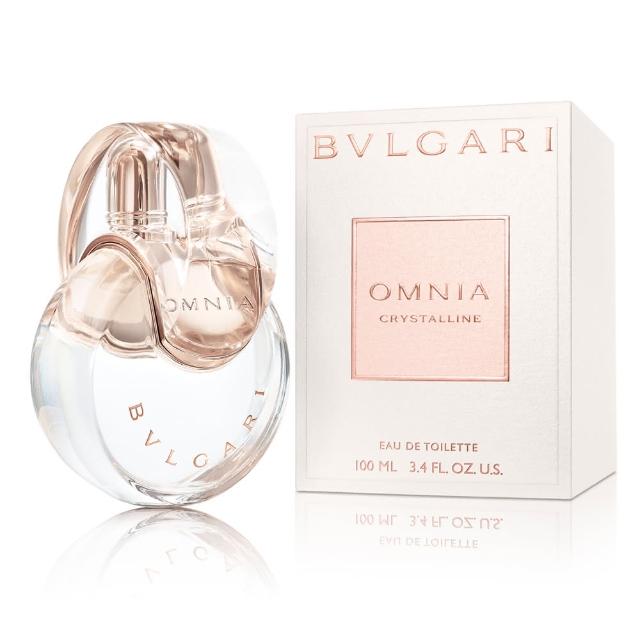 BVLGARI 寶格麗】晶澈女性淡香水100ml 全新包裝全新容量(專櫃公司貨