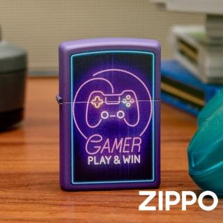 【Zippo官方直營】遊戲玩家防風打火機(美國防風打火機)