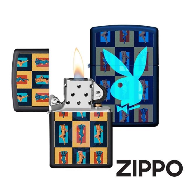 【Zippo官方直營】花花公子-螢光-防風打火機(美國防風打火機)