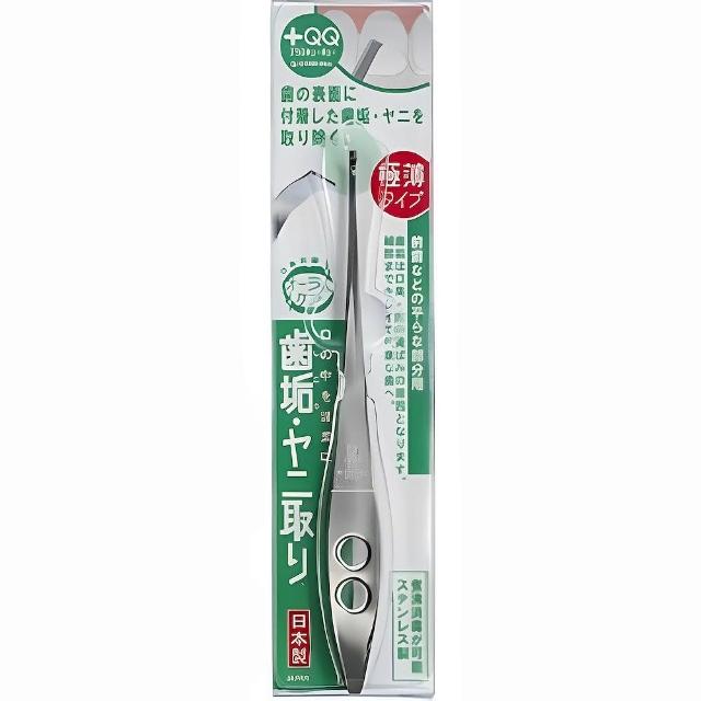 【GB 綠鐘】日本綠鐘+QQ不銹鋼極薄齒面潔牙棒(QQ-D81)