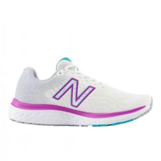 【NEW BALANCE】NB 慢跑鞋 女鞋 運動鞋 緩震 白灰紫 W680WN7-D楦(3924)