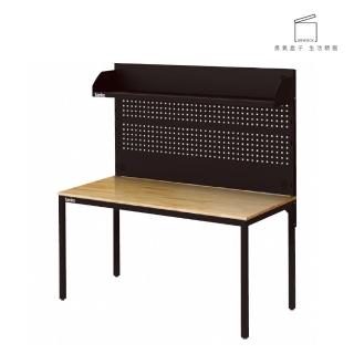 【TANKO 天鋼】WE-58W4 多功能桌 黑 150x77 cm(工業風桌子 原木桌 書桌 耐用桌 辦公桌)