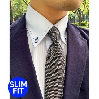【i-Shirt】淺藍色條紋 扣領型 長袖商務襯衫(KPS1299BD)