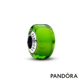 【Pandora 官方直營】綠色小巧 Murano 琉璃串飾