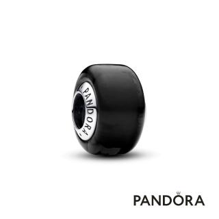 【Pandora 官方直營】黑色小巧 Murano 琉璃串飾