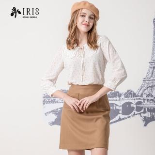 【IRIS 艾莉詩】純羊毛大口袋設計A-Line短裙(36233)