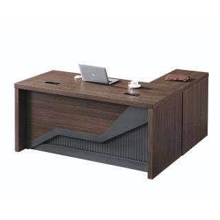 【MUNA 家居】格林5.3尺辦公桌組/含側櫃活動櫃/256(桌子 書桌 收納 辦公桌)