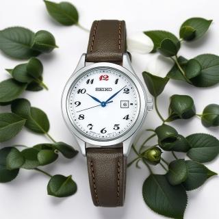 【SEIKO 精工】Laurel 製錶110周年紀念 限量 太陽能女錶 送行動電源(STPX099J/V137-0DN0J)