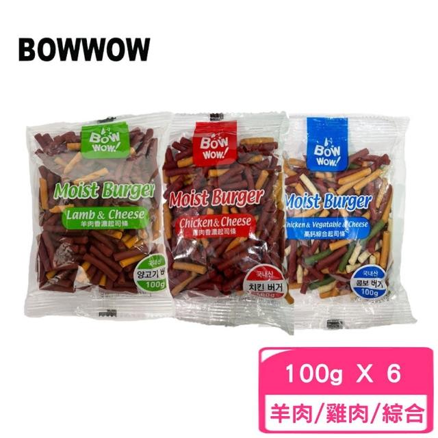 【BOWWOW】犬用起司條 100g*6包組(犬零食)