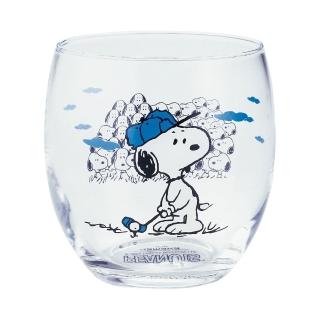 【yamaka】SNOOPY 史努比 透視3D玻璃杯 高爾夫(餐具雜貨)