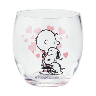 【yamaka】SNOOPY 史努比 透視3D玻璃杯 愛心(餐具雜貨)