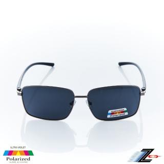 【Z-POLS】帥氣版型方框設計 採用頂級寶麗來Polarized偏光抗UV400太陽眼鏡(抗紫外線UV400)