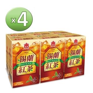 【義美】錫蘭紅茶250mlX6瓶(4組)