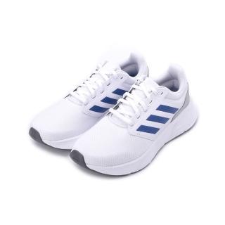 【adidas 愛迪達】GALAXY 6 舒適跑鞋 白藍 男鞋 IE1979