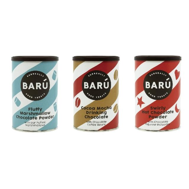 【PALIER】BARU熱可可系列250g/1入(雲朵棉花糖可可粉/摩卡咖啡可可粉/繽紛巧克力可可粉)