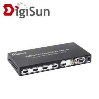 【DigiSun 得揚】MV747 4K2K 4路 HDMI畫面分割器 無縫切換