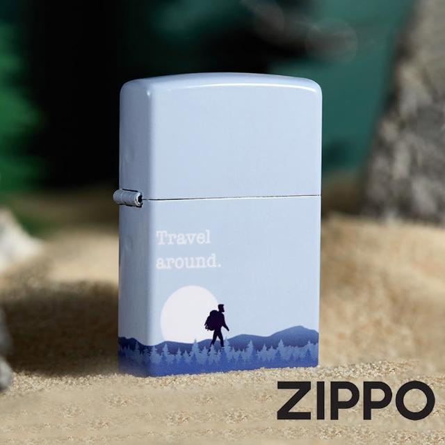 【Zippo官方直營】悠然之境-心靈旅客防風打火機(美國防風打火機)