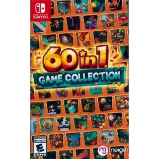 【Nintendo 任天堂】NS SWITCH 60 合 1 遊戲合集 60 IN 1 Game Collection(英文美版)