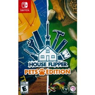 【Nintendo 任天堂】NS Switch 房產達人 寵物版 House Flipper Pets Edition(中英日文美版)
