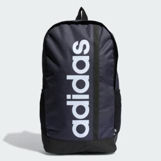 【adidas 愛迪達】後背包 運動包 書包 旅行包 登山包 LINEAR BP 藍 HR5343