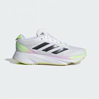 【adidas 愛迪達】慢跑鞋 男鞋 運動鞋 緩震 ADIZERO SL W 白綠紫 IG3345