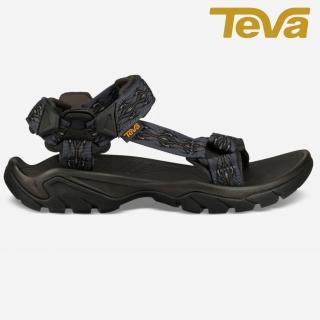 【TEVA】男 Terra Fi 5 Universal VEGAN HIKING 多功能運動涼鞋/雨鞋/水鞋 岩漿黑灰色(TV1102456MGMB)