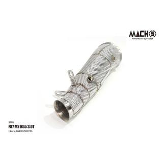 Mach5 BMW F87 高流量帶三元催化排氣管(M2 N55 3.0T)