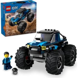 【LEGO 樂高】LT60402 城市系列 - 藍色怪獸卡車