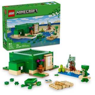 【LEGO 樂高】LT21254 Minecraft 系列 - The Turtle Beach House