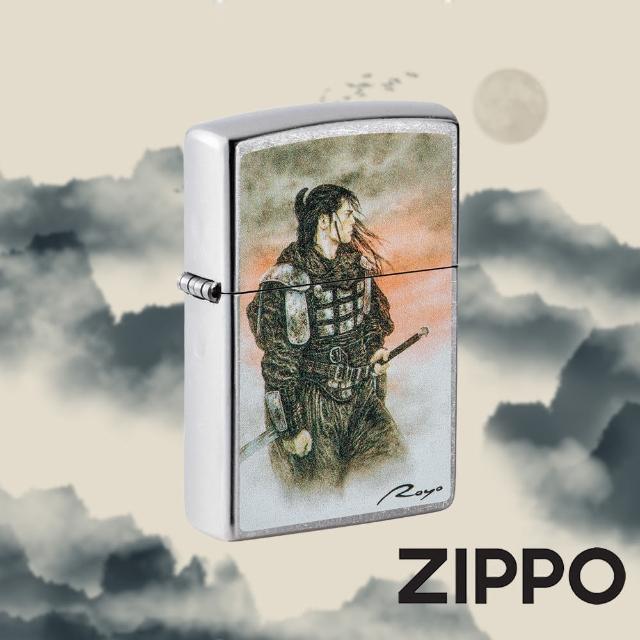 【Zippo官方直營】堅毅日本武士防風打火機(美國防風打火機)