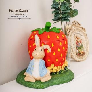 【英國比得兔Petter Rabbit】草莓置物盒(擺飾 鑰匙零錢 糖果盤 入厝禮品 收納盒 poly)
