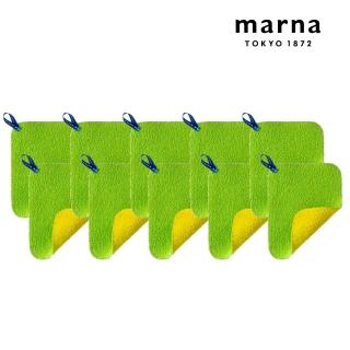 【MARNA】日本進口兩用水垢清潔布(10入)